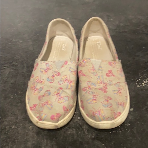 Toms girls butterfly print - Picture 2 of 6